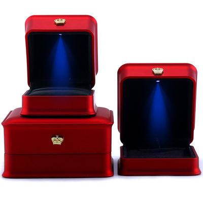Ювелирный пакет Hanhong Custom Luxury Crown LED Box для браслетов Ожерелья и кольца