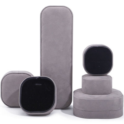 Hanhong Custom Logo Velvet Jewelry Box для портативного хранения браслетов Ожерелья Кольца
