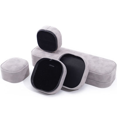 Hanhong Custom Logo Velvet Jewelry Box для портативного хранения браслетов Ожерелья Кольца