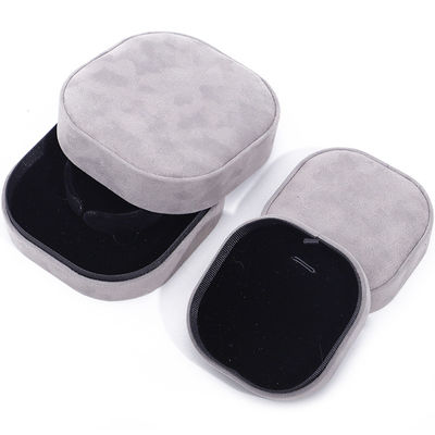 Hanhong Custom Logo Velvet Jewelry Box для портативного хранения браслетов Ожерелья Кольца