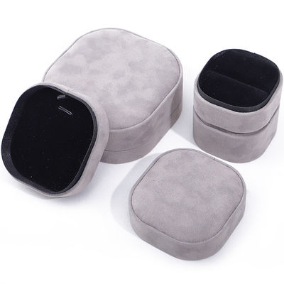 Hanhong Custom Logo Velvet Jewelry Box для портативного хранения браслетов Ожерелья Кольца