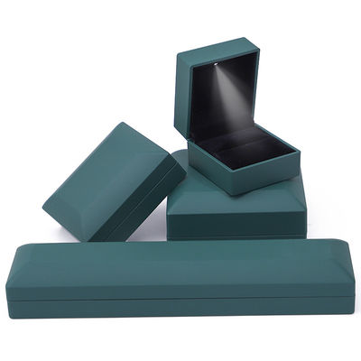 Коробка для упаковки ювелирных изделий на заказ Hanhong Velvet Stud Earrings Necklace Bracelet Box