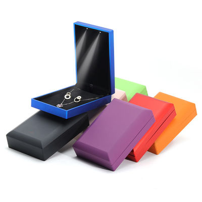 Hanhong Custom Logo Spray Paint Jewelry Packaging Box for Earrings Necklace Ring LED Set (Ханхунг на заказ логотип, распыляемая краска для ювелирных изделий)