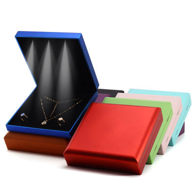 Купить Hanhong Custom Logo White Light Jewelry Packaging Box Set с кольцевым ожерельем и серьгами online manufacture