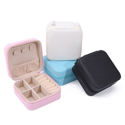 Купить Han Hong Custom Logo Travel Jewelry Packaging Box for Earrings Necklace Ring Storage (Хан Хонг на заказ с логотипом для путешествий) Коробка для упаковки ювелирных изделий online manufacture