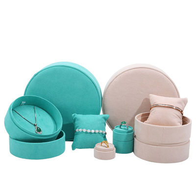 Купить Свяжитесь с нами для Hanhong Luxury Custom Wedding Engagement Paper Velvet Jewelry Display Box online manufacture