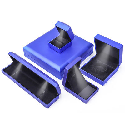 Custom Logo Blue LED Jewelry Box for Necklace Bracelet and Earrings (Классный логотип Синий светодиодный ювелирный ящик для браслета и серьги)