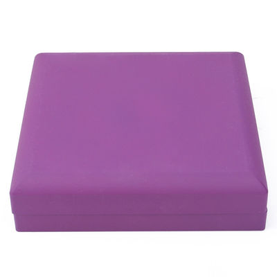 Custom Logo Rectangle Purple LED Jewelry Box для розничной продажи в прямоугольной форме