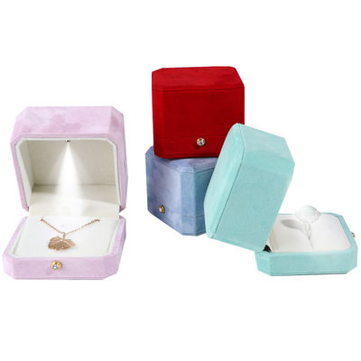 Hanhong Custom Rings Jewelry Box Packaging с индивидуальным размером и логотипом клиента