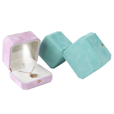 Hanhong Custom Rings Jewelry Box Packaging с индивидуальным размером и логотипом клиента