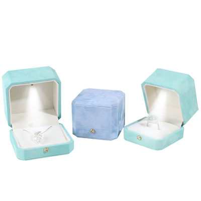 Hanhong Custom Rings Jewelry Box Packaging с индивидуальным размером и логотипом клиента