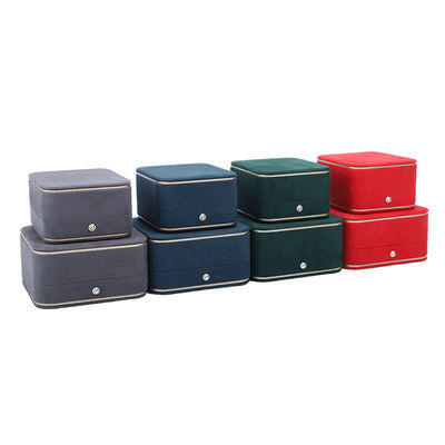 Ювелирная упаковка Hanhong Custom Velvet Box для ожерелья браслет серьги и кольцо