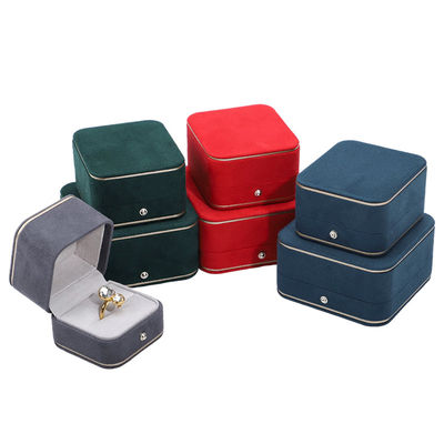 Ювелирная упаковка Hanhong Custom Velvet Box для ожерелья браслет серьги и кольцо