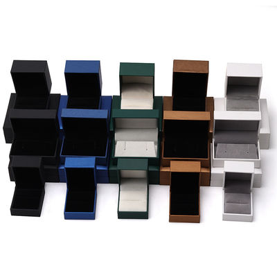 9*9*3.5cm Custom Logo Jewelry Packaging Box for Earrings Ожерелья и кольца на заказ