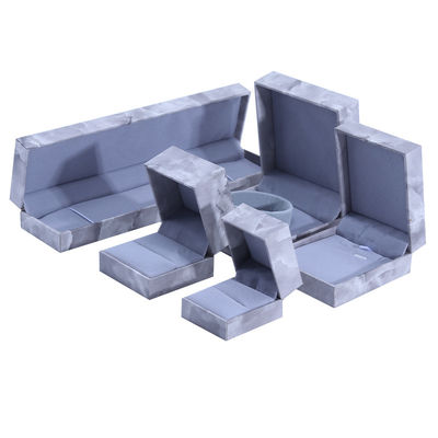 Ручной Eco картон флип мрамор коробка ювелирные изделия настраиваемая коробка ювелирных изделий