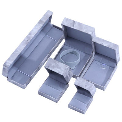 Ручной Eco картон флип мрамор коробка ювелирные изделия настраиваемая коробка ювелирных изделий