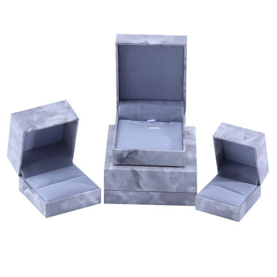 Ручной Eco картон флип мрамор коробка ювелирные изделия настраиваемая коробка ювелирных изделий