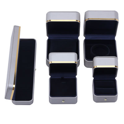 Embossing Logo Hanhong Custom Leather Jewelry Box for Grade Bracelet Necklace Watch (Логотип Hanhong напечатанный в рельефе) Кожевенная ювелирная коробка для браслета