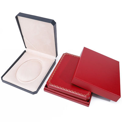 Картонная фирменная ювелирная коробка ручной работы, бумажная ювелирная коробка для ожерелья