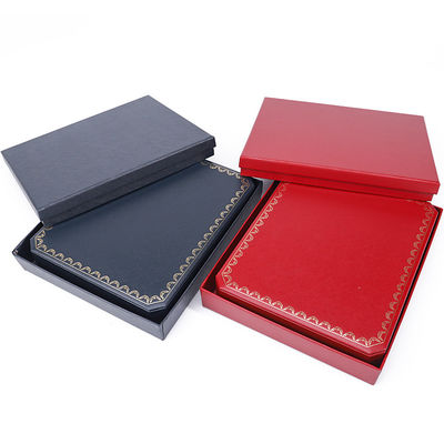 Картонная фирменная ювелирная коробка ручной работы, бумажная ювелирная коробка для ожерелья