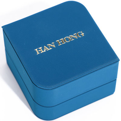 Коробка для хранения ювелирных изделий из кожи PU в форме бриллиантов для упаковки кольцевых подвесок