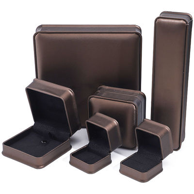 Купить Кофейная дуговая PU кожаная ювелирная коробка online manufacture