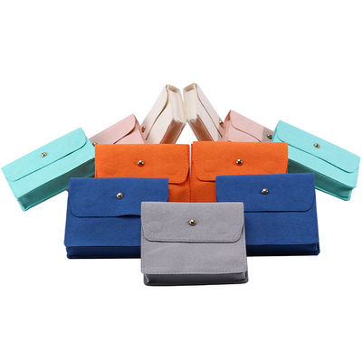 Высококлассные анти царапины мини бархатные ювелирные сумки Flip Open роскошные мелкие бархатные сумки