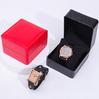 Уникальная водонепроницаемая кожа из PU Luxury Watch Packaging Box мягкая бархатная подкладка