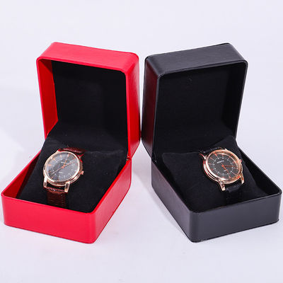 Уникальная водонепроницаемая кожа из PU Luxury Watch Packaging Box мягкая бархатная подкладка