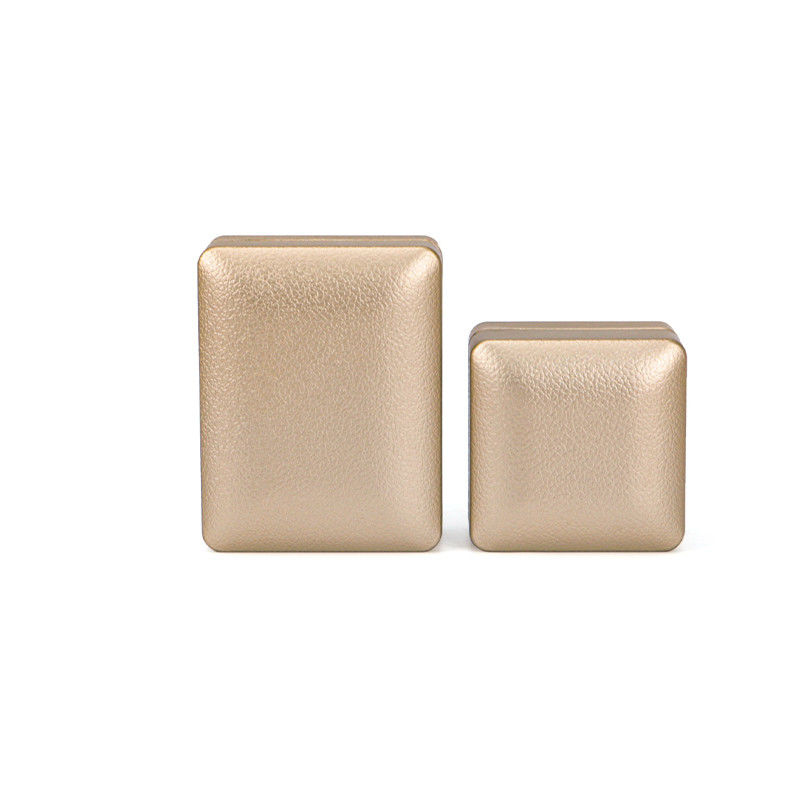 Ювелирный пакет Hanhong Gold Leather LED Ring Box с шелковым экраном и светом