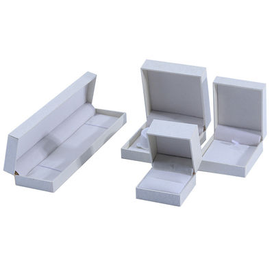Самодельная экологичная картонная коробка-перевертыш для ювелирных изделий белого цвета, настраиваемая коробка для ювелирных изделий